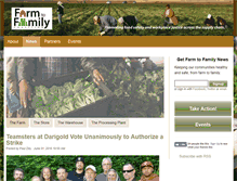 Tablet Screenshot of farm2family.org